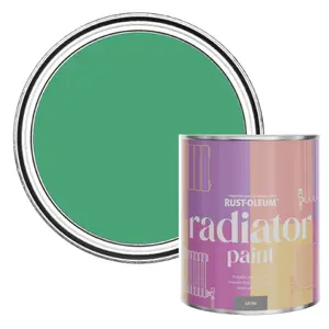 Rust-Oleum Emerald Satin Radiator Paint 750ml