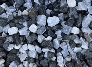 20mm Black Ice Chippings 800kg Bulk Bag