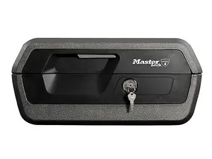 Master Lock Large Fire and Water Resistant Key Lock Chest