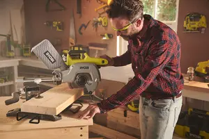 Ryobi ONE+ 216mm Sliding Mitre Saw 18V R18MS216-0 - TOOL ONLY