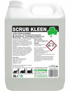 Clover Chemicals Scrub Kleen Low Foam Cleaner 5l