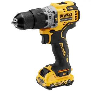 Dewalt 12v Brushless Compact Twin Pack Combi Drill Impact + X3 12V 3Ah battery