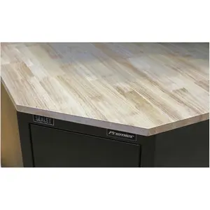 Sealey Hardwood Corner Worktop 930mm APMS18