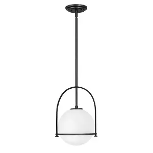 Luminosa Hinkley Somerset Globe Pendant Ceiling Light Black