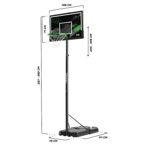 Salta Forward Freestanding Basketball Hoop