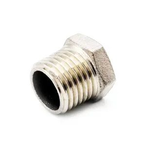 G1/4 BSP Male Hex Plug 316 Stainless Steel