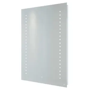 RAK Hestia 600x800mm Silvery White Square with Touch Sensor Illuminated Mirror IP44