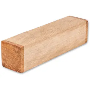 Oak Woodturning Square Blank 12" x 3" x 3"