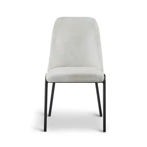 Duneany Upholstered Dining Chair (Set of 2) Cream