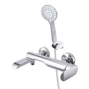 Hommix Rubineta ULTRA-10 Chrome Bathroom Mixer & Shower