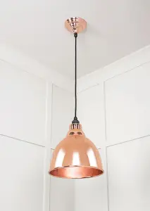 Smooth Copper Brindley Pendant