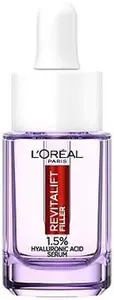 Loréal Paris Hyaluronic Acid Serum Revitalift Filler [+Hyaluronic Acid] Anti-Wrinkle Dropper Serum 15Ml