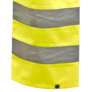 Site Huske Yellow Waterproof Hi-vis trousers, X Large