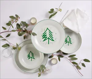 20 Piece Peace Tree Dinner Set