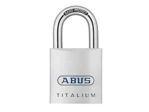 ABUS Mechanical 80Ti/40Mm Titalium Padlock Carded