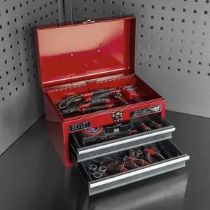 Sealey Toolbox 2 Drawer with Ball-Bearing Slides AP2602BB