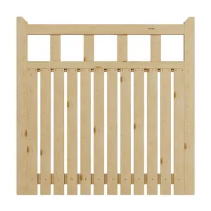 120x120cm Outdoor Garden Wooden Gate Pedestrian Gate Fence Door