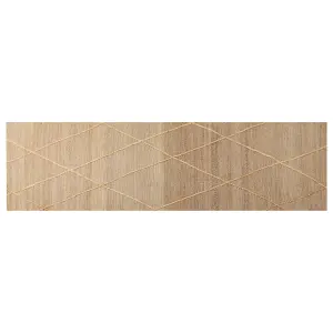 Jute Runner Rug 80 x 300 cm Beige YUVACIK