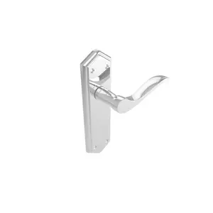 Paris Jefferson Door Handle (Set of 2) Polished Chrome