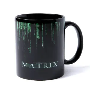 Official The Matrix Mug - Black 100% Ceramic, Dishwasher Safe