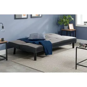 Birlea Aurora Sofa Bed Grey Velvet