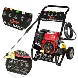 7 HP Portable Petrol High Powered  Water Pressure Washer with Spray Gun