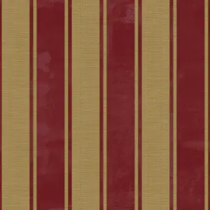 Galerie Italian Classics 4 Red Gold Classic Stripe Embossed Wallpaper