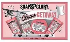 Soap & Glory Clean Get Away 4 Piece Gift Set