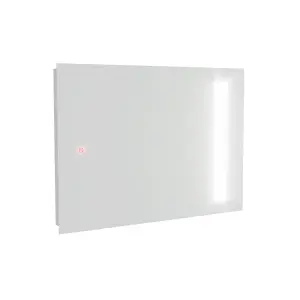 Nes Home 500mm x 700mm Bar LED Straight Corner Bathroom Mirror