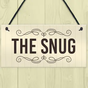 New Home Gift For Friend Family The Snug Plaque Home Decor Summerhouse Sign