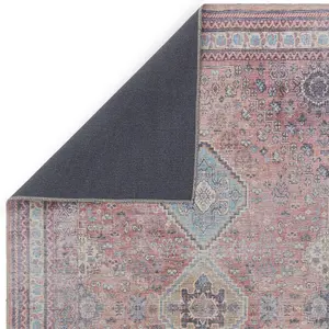 Traditional Persian Bordered Abstract Floral Easy to clean Rug for Dining Room Bed Room and Living Room-160cm X 230cm