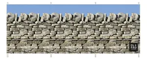 OLPRO Stone Wall 4 Pole Compact Windbreak (Steel Poles)