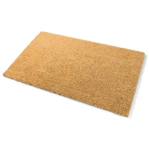 Coir Door Mat Heavy Duty Non-Slip - 1m x 0.4m - 17mm Thick Entrance Matting