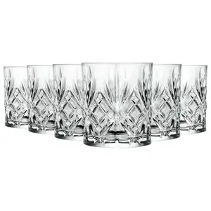 Melodia 340ml Drinking Glass Set (Set of 6)