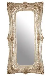 Interiors by Premier Marseille Champagne Rectangular Wall Mirror