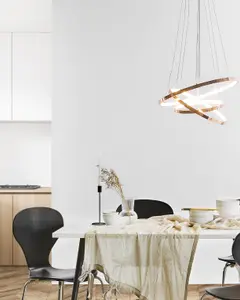 Metal LED Pendant Lamp Rose Gold ATREK