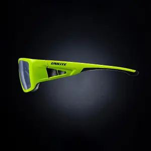 Unilite SG-YFG Safety Glasses with Clear Lens & Foam Gasket - UV Protection - Anti Scratch - Anti Fog Lens