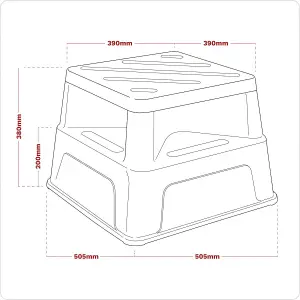 Sealey Platform Safety Step Heavy-Duty KS5