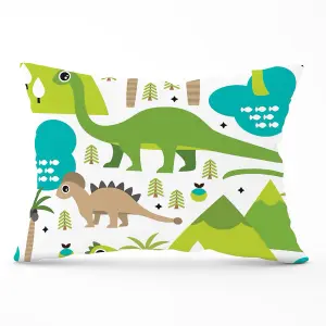 Baby Dinosaur Print Cushions 33cm x 48cm