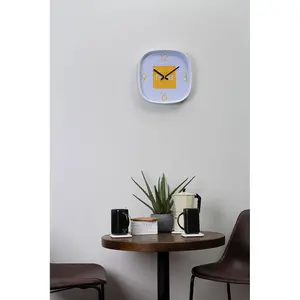 Maison by Premier Arco Yellow Wall Clock