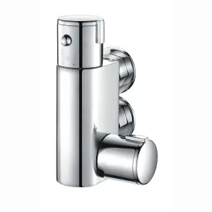 ENKI, Vero, T31, Thermostatic Bar Shower Mixer Valve, Douche Shataf Bidet Tap, Small Shower Valve for Caravan or Boat, Vertical