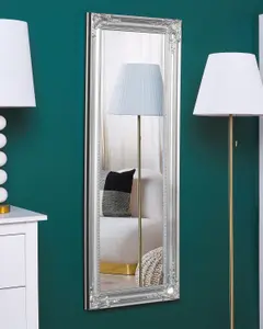 Beliani Glam Wall Mirror BELLAC Silver