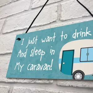 Funny Caravan Sign For Door Caravan Accessories Home Decor Gift