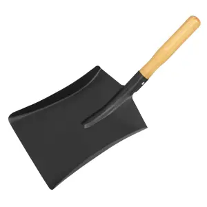 Sealey Coal shovel 8" with 228mm Wooden Handle SS09