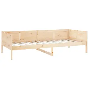 Berkfield Day Bed Solid Wood Pine 90x190 cm