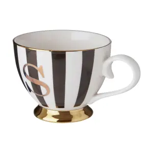 Maison by Premier Mimo Duchess S Letter Monogram Mug