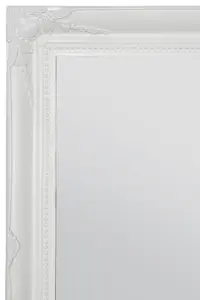 MirrorOutlet Hamilton White Shabby Chic Design Full Length Mirror 198 x 75 cm