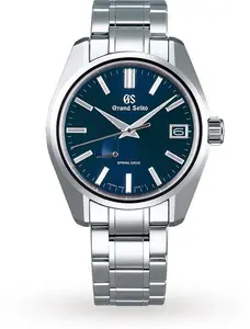 Grand Seiko Heritage Blue Spring Drive 3-Day SBGA375 40mm - Grand Seiko Watches