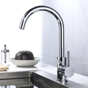 Nes Home Single Lever Swivel Kitchen Sink Mixer Tap