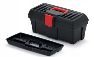 Kristenberg Craft Tool Storage Box - Lockable DIY Toolbox - Tote Tray - Model 1